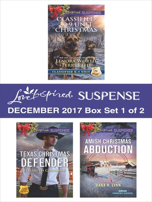 cover image of Harlequin Love Inspired Suspense December 2017--Box Set 1 of 2